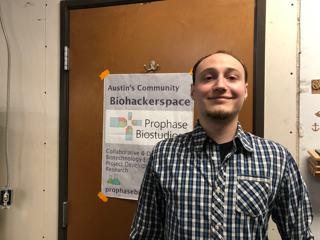 Andreas Stuermer, who came up with the idea for the herpes vaccine. Image: Kristen V. Brown